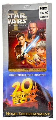 Star Wars Episode I: The Phantom Menace 2001 DVD Rare Tall Packaging NEW SEALED - Image 1 of 4