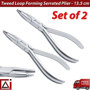 Orthodontics Pliers Tweed Loop Forming Arch-Wire  Dental Laboratory Set of 2 New - Picture 1 of 7