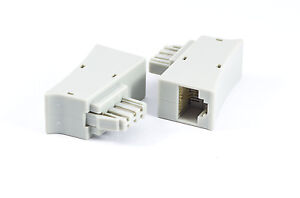 5 x DSL VoiP IP TAE-F RJ45  Adapter Kupplung Telekom Speedport W925V W921V W920V