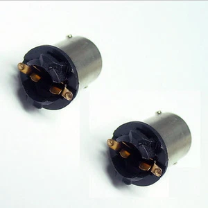 4x T10 194 a Ba15s 1156 transformador bombilla base MIT PA - Imagen 1 de 3