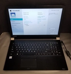 Toshiba Tecra A50-D 15.6'' FHD, I5-7200U 2.5Ghz, NO Ram No HDD Boot to BIOS READ - Picture 1 of 12