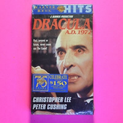 Deacula  A.D. AD 1972 VHS Brand New Sealed Peter Cushing - Videotape hammer - Image 1 of 3