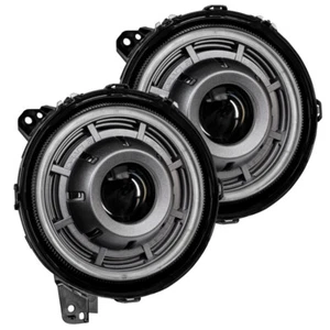 Oracle Oculus Bi-LED Projector Headlights for for Jeep JL/Gladiator JT - Graphit - Picture 1 of 12