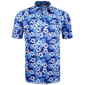 Aloha Cool-Stretch Hawaii Golf Shirt | Blau - Bild 1 von 2