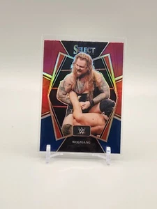 Wolfgang 2022 Select WWE #144 Premier Red & Blue Prizm - Picture 1 of 2