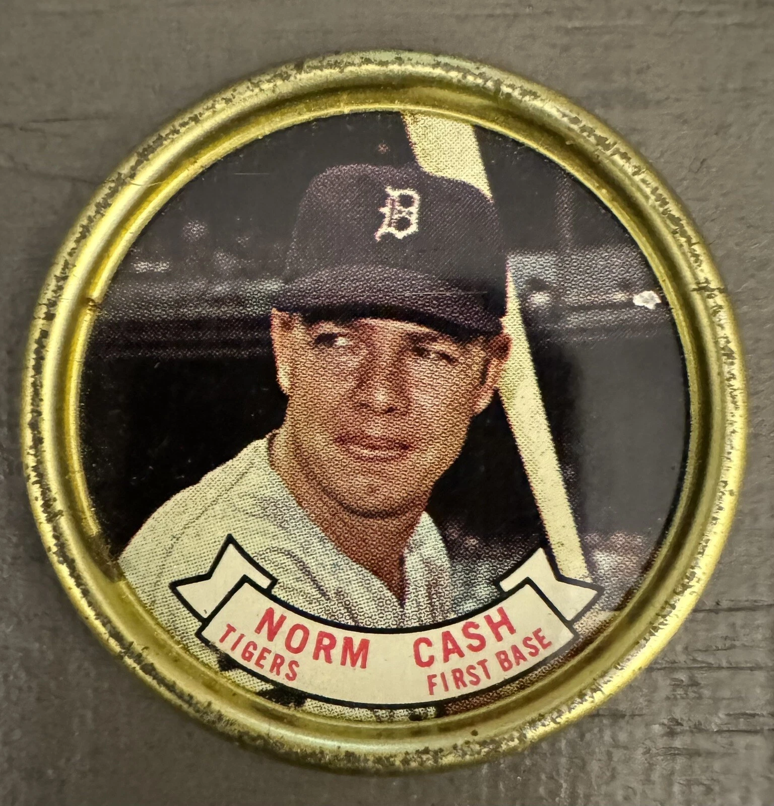 1964 TOPPS BASEBALL COIN #79 NORM CASH DETROIT TIGERS