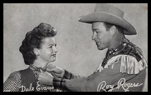 Tarjeta de exhibición Dale Evans Roy Rogers - Imagen 1 de 2