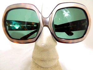 Vintage sunglasses Christian Roth series 2220 Big plastic silver brown - Sexy - Picture 1 of 4