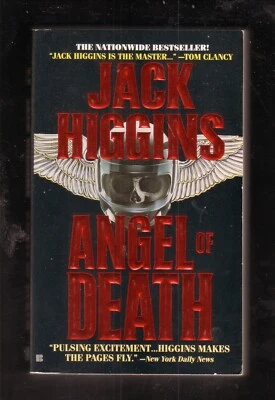 Jack Higgins Angel of Death Sean Dillion 1st Edition 1996  Paperback Foto 1 de 2