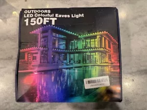 150ftFT Permanent Outdoor RGB LightsIP67 Waterproof Smart LED Eaves Lights - Picture 1 of 5