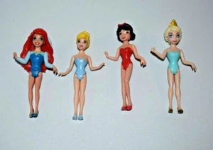 Disney Princess Magic Clip Toy Doll Figures Cinderella Ariel Snow White Elsa - Picture 1 of 12