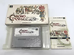 Chrono Trigger Nintendo Super Famicom SFC SNES w/box manual Japan JP game Tested - Picture 1 of 14