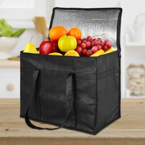 30L Large Insulated Cooler Bag Food Delivery Bento Box Large Thermal☊ - Picture 1 of 10