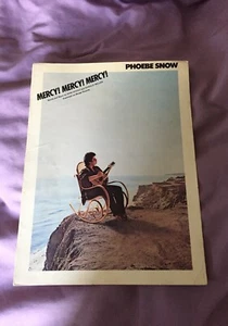 Phoebe Snow Sheet Music Mercy ! Mercy ! Mercy ! 1981 - Picture 1 of 1