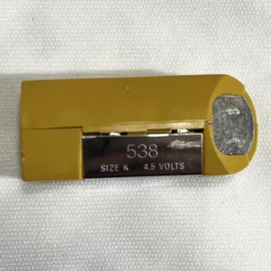 Batteria alcalina Eveready Energizer 538 taglia K Kodak 4,5 volt NON TESTATA - Foto 1 di 3