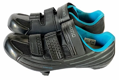 Zapatos de ciclismo Shimano Dynalast para mujer negros EE. UU. 7,8 UE 40 SH-RP200-W L Foto 1 de 4