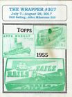 THE WRAPPER - #307 - TOPPS RAILS AND SAILS - TOPPS ELVIS - WAR NEWS PICTURES