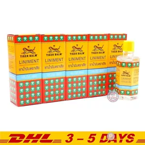 Freshen Up Herbal Relaxing Massage Oil by Tiger Balm Aromatic Liniment 28ml x 5 - Picture 1 of 4