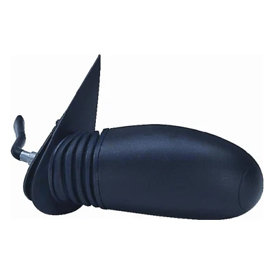 Specchio Specchietto Retrovisore Sinistro Fiat Seicento 600 SX Nero con Leva - Immagine 1 di 4