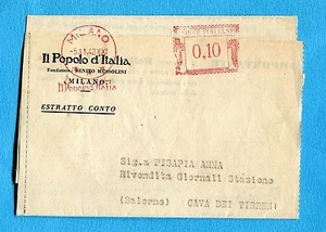 1941 ROMA - IL POPOLO D'ITALIA …c.10 - ESTRATTO CONTO EDITORI (232275) - Imagen 1 de 1