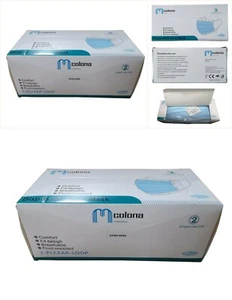 Mascarilla facial 3 capas médica quirúrgica dental médica respiratoria ¡AL POR MAYOR!! - Imagen 1 de 7