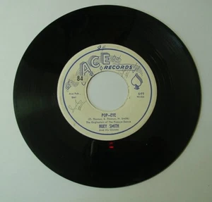 45 RPM HUEY SMITH Pop-Eye b/w Scald-Dog ACE 649 R&B VG - Picture 1 of 3