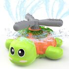 Water Sprinkler Toy 360° Swirl Spinning Splash Turtle for Kids Toddlers Outdoor