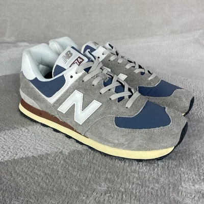 Новый баланс 574 Core туфли кроссовки мужской размер 10,5 засушливый камень морской соли замши новый - Изображение 1 из 4