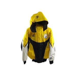 Vintage Pittsburgh Steelers Logo Athletic Men's Jacket Size L - Picture 1 of 8