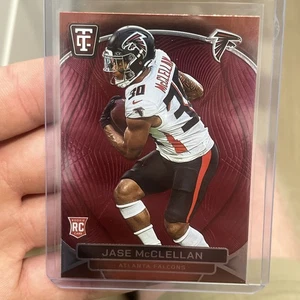 2024 Panini Totally Certified Sp Mirror #135 JASE MCCLELLAN ROOKIE RC Burgundy - Bild 1 von 2