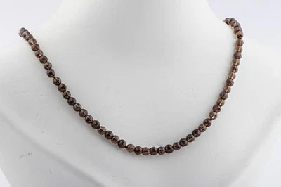 Rauchtopas Halskette ohne Verschluss Länge 40cm Top! . - Bild 1 von 3