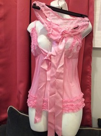 Vintage 2005  Victoria Secret Sexy Little Things Ruffle  Babydoll  Set Size S