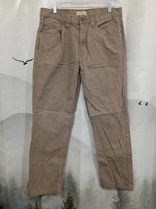 Blue Mountain Men's 34x32 Relax Fit Cotton Brown Boot Cut  Denim Pants - Picture 1 of 7