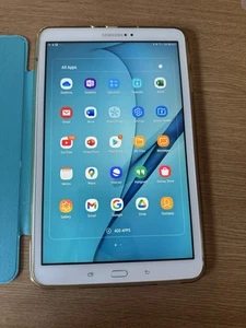 Samsung Galaxy Tab A 2016 16GB Wi-Fi White SM-T585 WiFi & Cellular - Picture 1 of 13