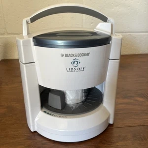 Black And Decker Coperchi Off Apri Barattoli Automatico JW200 Bianco - Foto 1 di 4