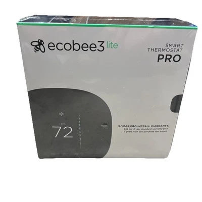 ecobee3 lite Pro Smart Thermostat EB-STATE3LTP-02 NEW IN BOX - Image 1 of 4