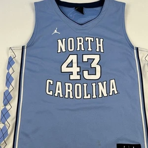 Maglia University of North Carolina Youth L Jordan Tar Heels #43 NCAA basket - Foto 1 di 12