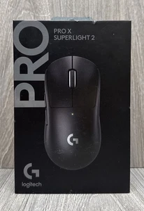 Logitech G PRO X Superlight 2 Wireless Gaming Mouse - Black (NEW SEALED) - Afbeelding 1 van 1