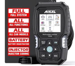 ANCEL HD3200 OBD2  All-System Heavy Duty Truck Scan Tool with DPF Regeneration - Picture 1 of 6