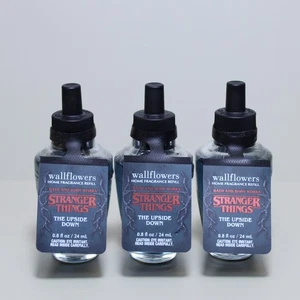 Lot of 3 THE UPSIDE DOWN Stranger Things Bath & Body Works Wallflowers Refills - Picture 1 of 2