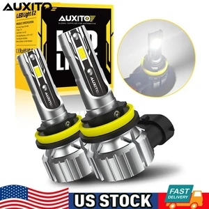 AUXITO H11 H8 LED Headlight High Low Beam Kit Combo Bulb 80000LM White 6500K - Picture 1 of 13