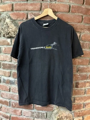 Vintage 2000s Transworld Surf Magazine Shirt Size M Black Fader - Image 1 of 4