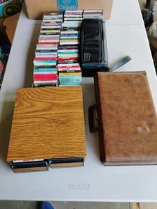 Lot Of 175 Cassettes Various Genres With Storage Cases - Picture 1 of 16