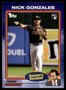 2024 Topps Boomer's Baseball Nick Gonzales Pittsburgh Pirates #54 - Picture 1 of 2