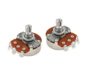 Coppia Potenziometri chitarra, basso, amplificatore, Volume +Tono, 2 x 500K - Foto 1 di 2