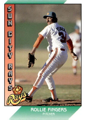 1991 Pacific Senior League #126 Rollie Fingers Wind-up Sun City Rays - Image 1 of 2