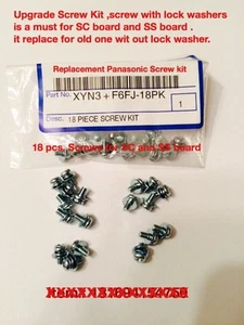XYN3 + F6FJ-16PK Schrauben-Kit für TCP50U50 TC-P50UT50 TCP55UT50 TNPA5623 TXNSSISDUU - Bild 1 von 3