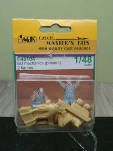 Paquete de 2 figuras modernas de mecánica checa Masters Eu escala 1/48 resina F48104 - Imagen 1 de 4