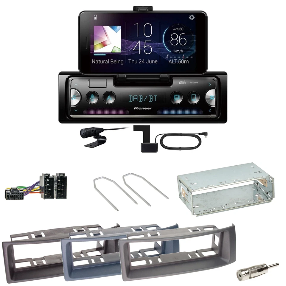 Pioneer SPH-20DAB Digitalradio USB FLAC Einbauset für Renault Megane Scenic 1 - Bild 1 von 1