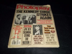 Photoplay April 1976 The Kennedy Curse John F Kennedy Jackie Ted 080919AME - Picture 1 of 2